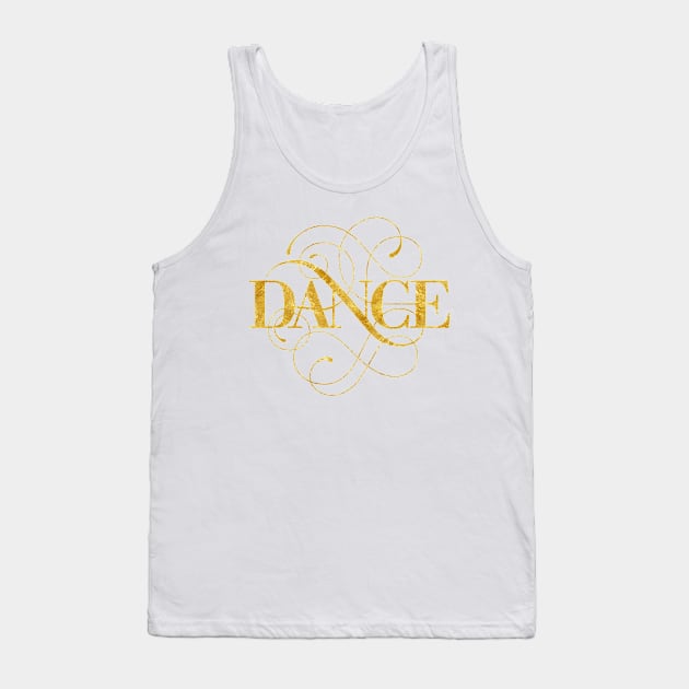 Dance Flourish Tank Top by eBrushDesign